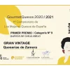 1º Premio en Gourmet Quesos Categoría Oveja Añejo