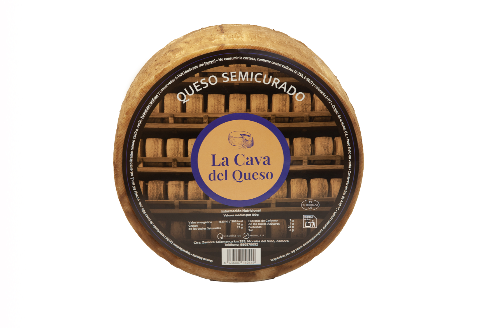 Imagen de QUESO DE MEZCLA SEMICURADO GIGANTE LA CAVA DEL QUESO